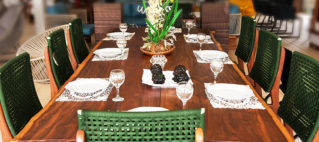 Mesas de Jantar em Madeira Cumarú: elegância e alta qualidade!